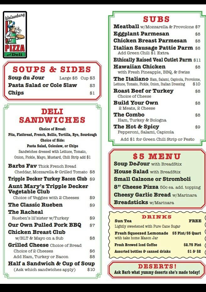 Walsenburg Pizza & More Banana Walnut Pancakes
